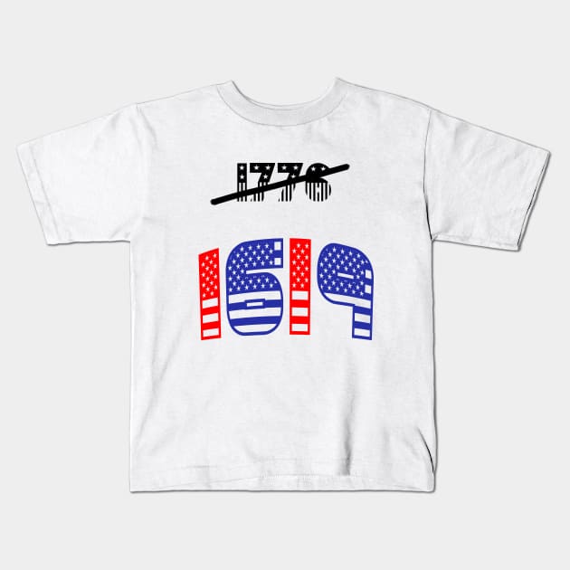 1619 Kids T-Shirt by MSDDesign
